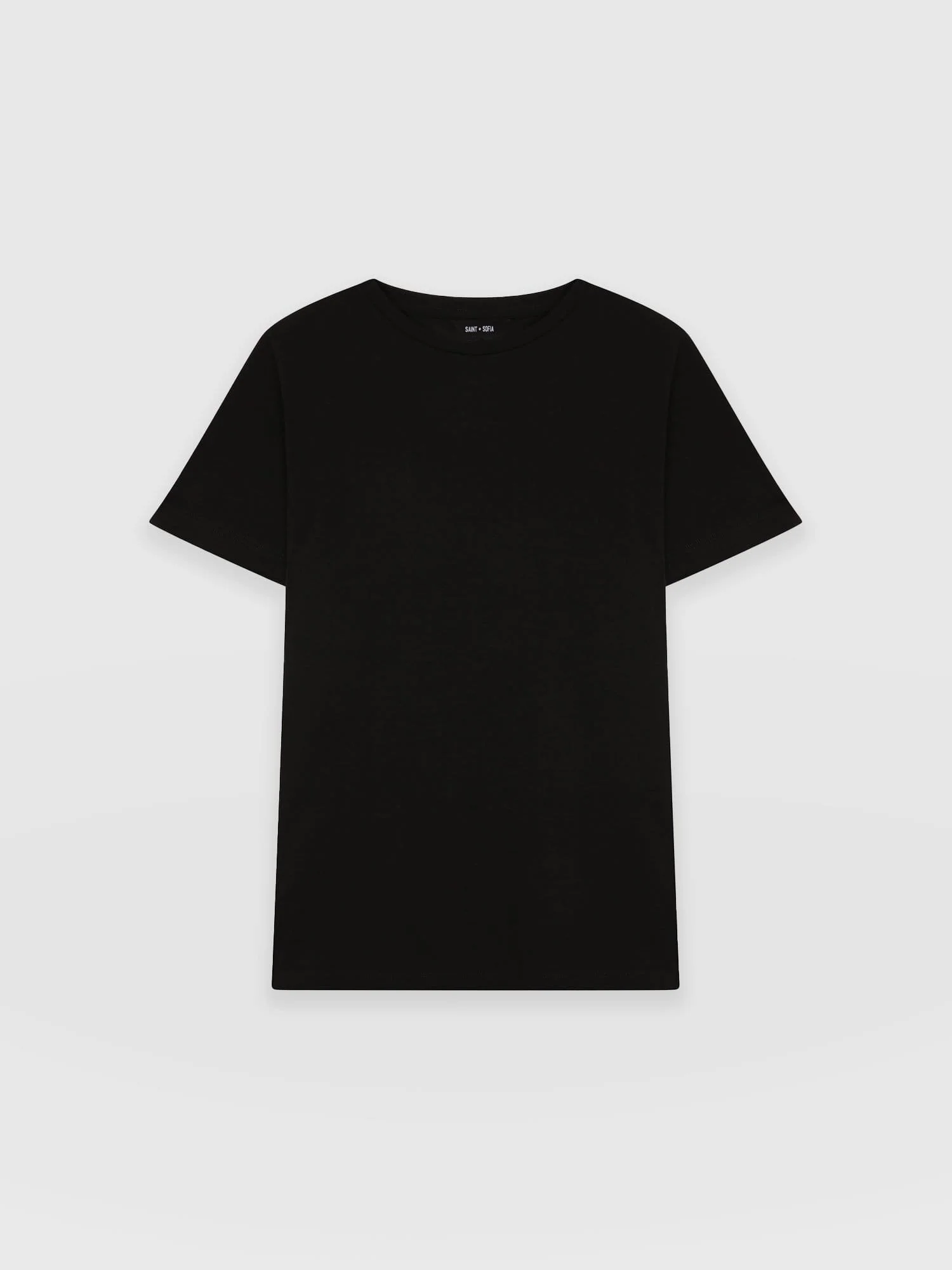 Easy Cotton Tee - Black - Image 7