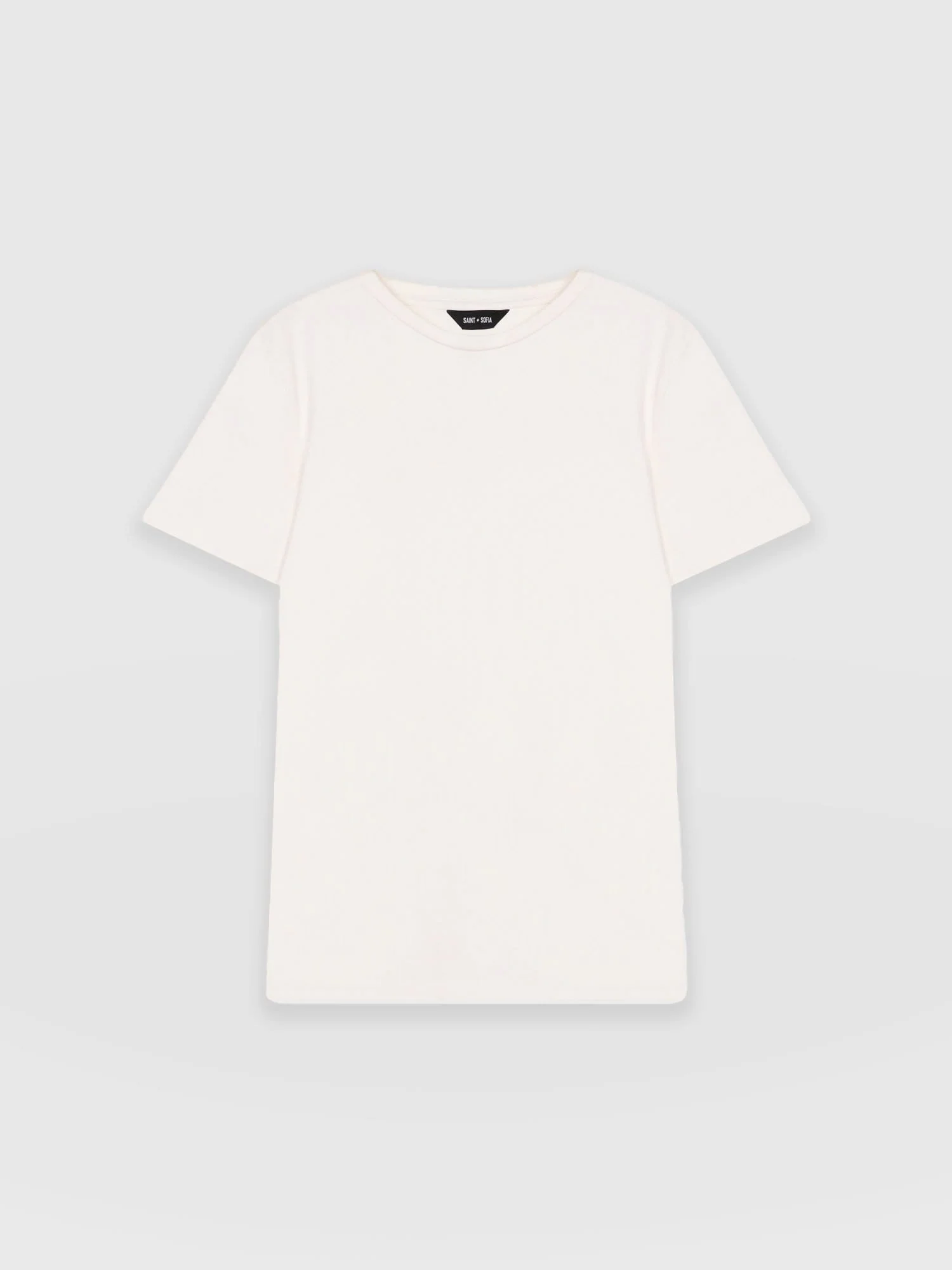 Easy Cotton Tee - Cream - Image 7